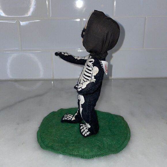 Annalee 7" Doll vintage Halloween Skeleton Kid Doll - Picture 5 of 10